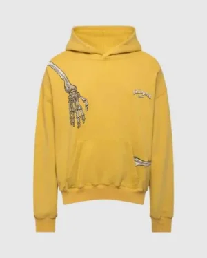 Godspeed Grey Yellow Hoodie