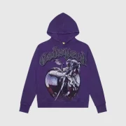 Godspeed Purple Hoodie front view